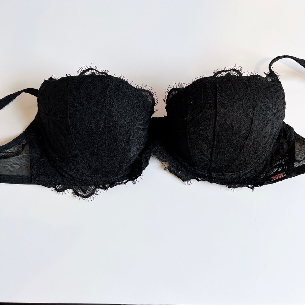 Victoria’s secret Black Lace Push-up Bra